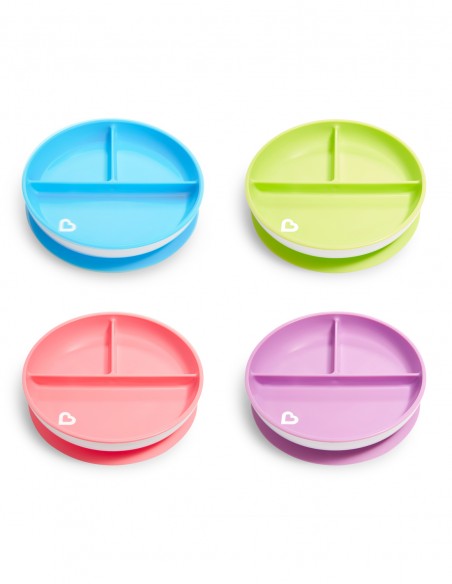 99.11213_g # Παιδικό Πιάτο με Βεντούζα Πράσινο