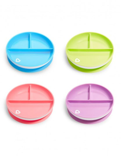 99.11213_g # Παιδικό Πιάτο με Βεντούζα Πράσινο