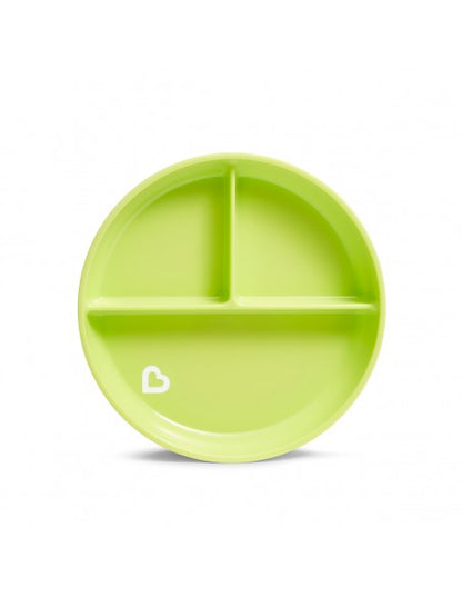 99.11213_g # Παιδικό Πιάτο με Βεντούζα Πράσινο