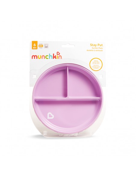 99.11213_pp # Παιδικό Πιάτο με Βεντούζα Μωβ