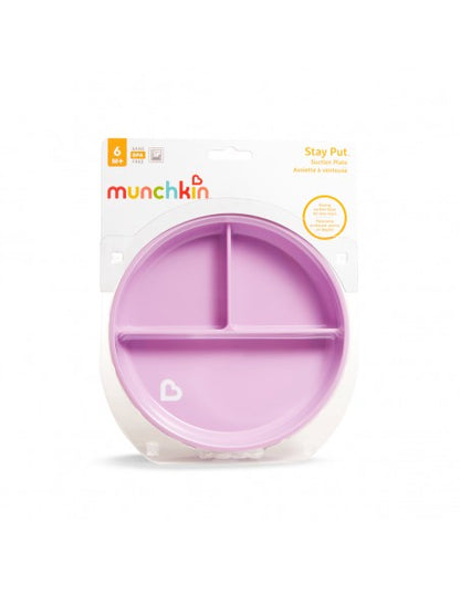 99.11213_pp # Παιδικό Πιάτο με Βεντούζα Μωβ