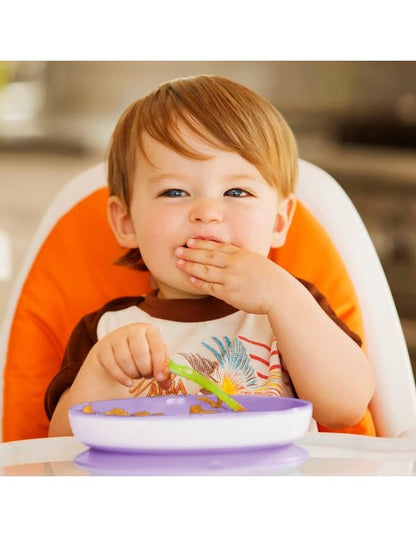 99.11213_pp # Παιδικό Πιάτο με Βεντούζα Μωβ