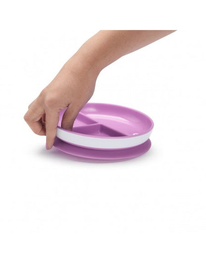 99.11213_pp # Παιδικό Πιάτο με Βεντούζα Μωβ