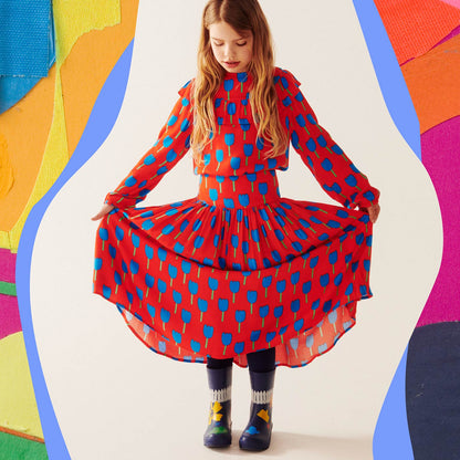 Παιδική Midi Φούστα Tulips