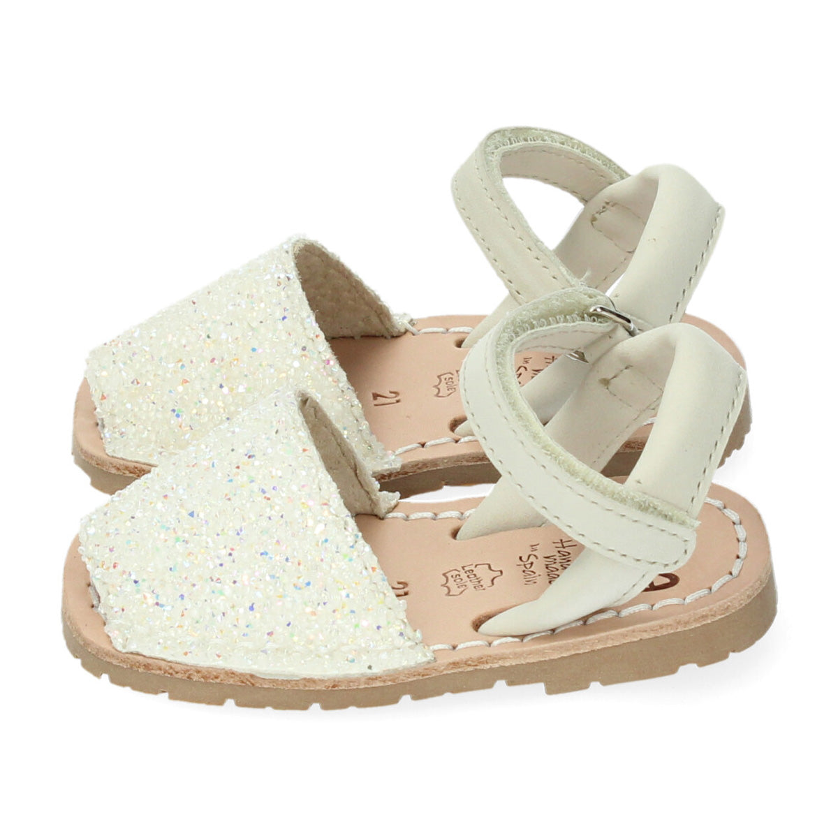 Παιδικά Σανδάλια Strass Blanco