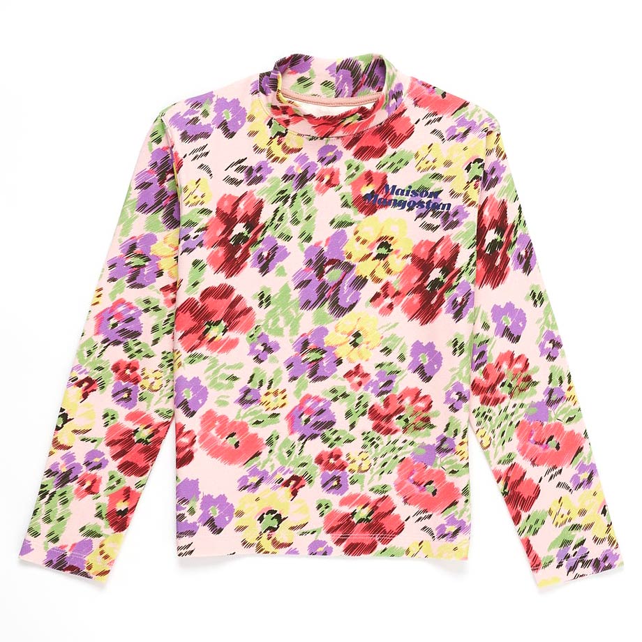 Παιδική Μακρυμάνικη Μπλούζα Glitch Flowers