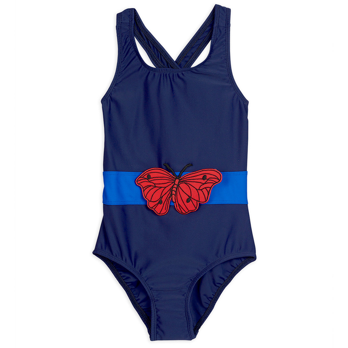 Παιδικό Ολόσωμο Μαγιώ Butterfly Navy