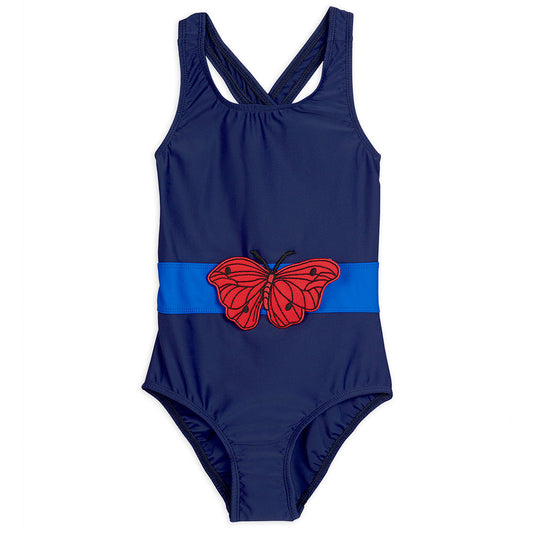Παιδικό Ολόσωμο Μαγιώ Butterfly Navy