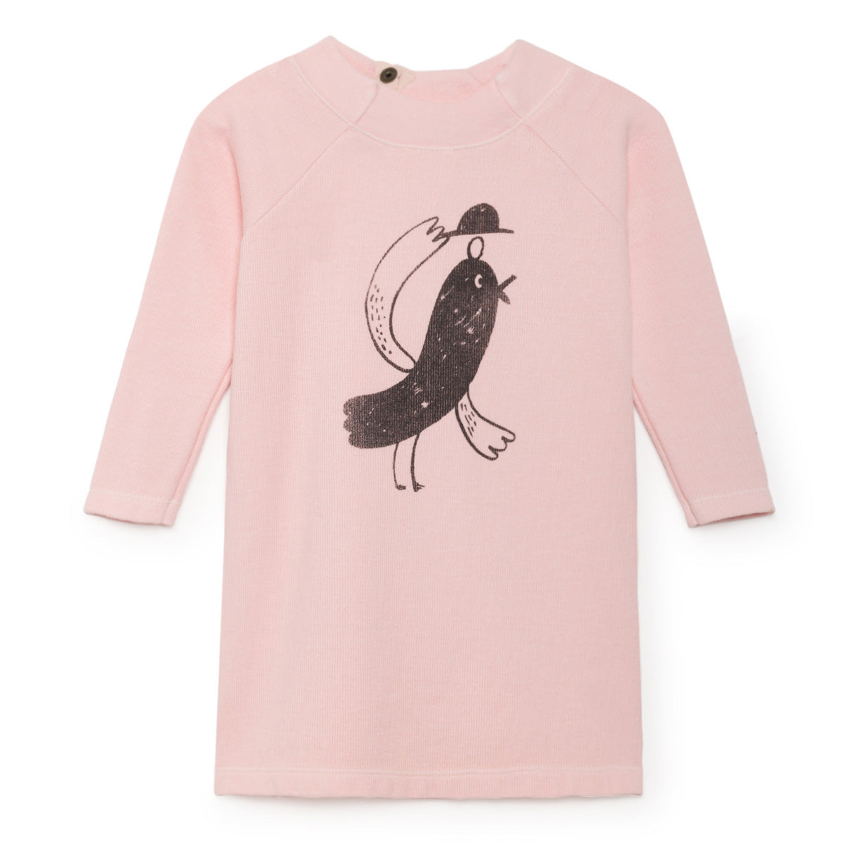 Βρεφικό Φούτερ Φόρεμα Bird