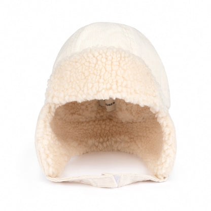 Βρεφικό Καπέλο Sheepskin Μπεζ