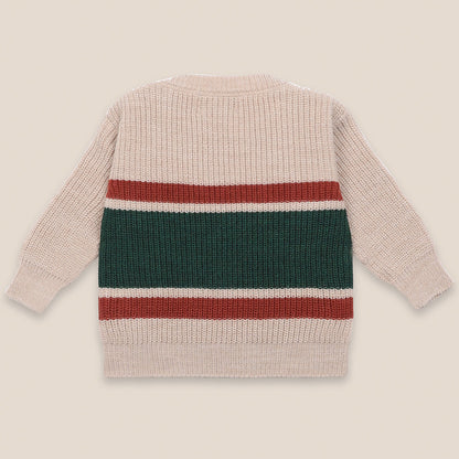Βρεφικό Πουλόβερ Boy Patch