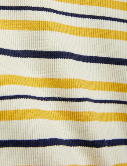 Παιδική Μπλούζα T-Shirt Stripes Ribbed