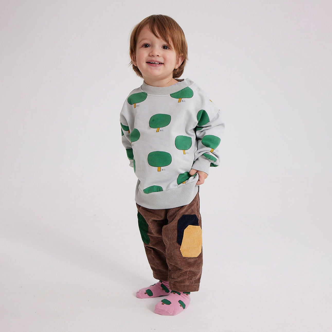 Βρεφική Μπλούζα Φούτερ Green Tree