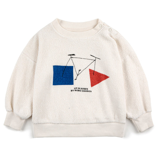 Βρεφική Μπλούζα Φούτερ Sheepskin Crazy Bicy