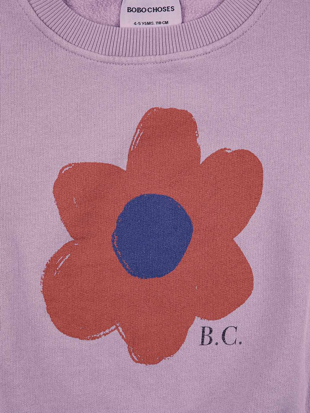Παιδική Μπλούζα Φούτερ Big Flower