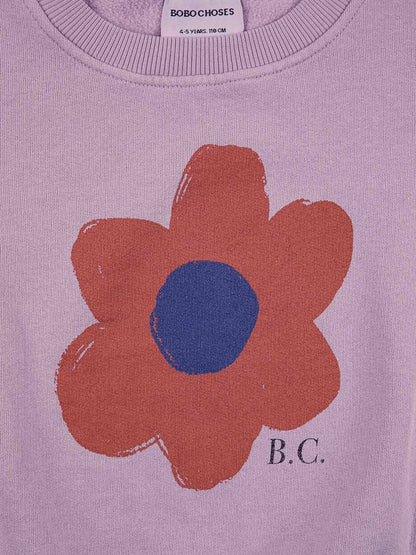 Παιδική Μπλούζα Φούτερ Big Flower