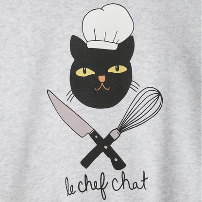 Παιδική Μπλούζα Φούτερ Chef Cat