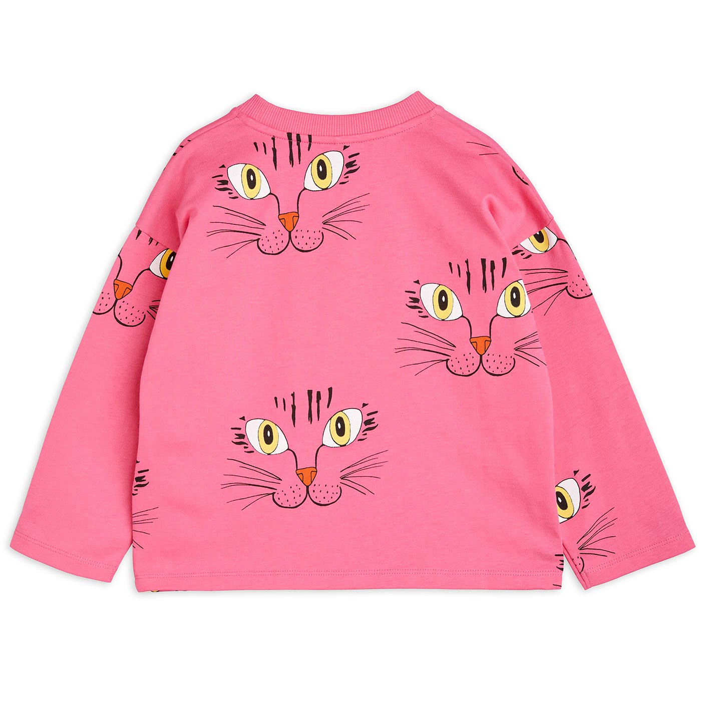 Παιδική Μακρυμάνικη Μπλούζα Cat Face Pink