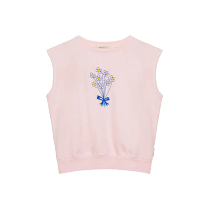 52A.WH25059 #  Παιδική Αμάνικη Μπλούζα Bouquet Pink