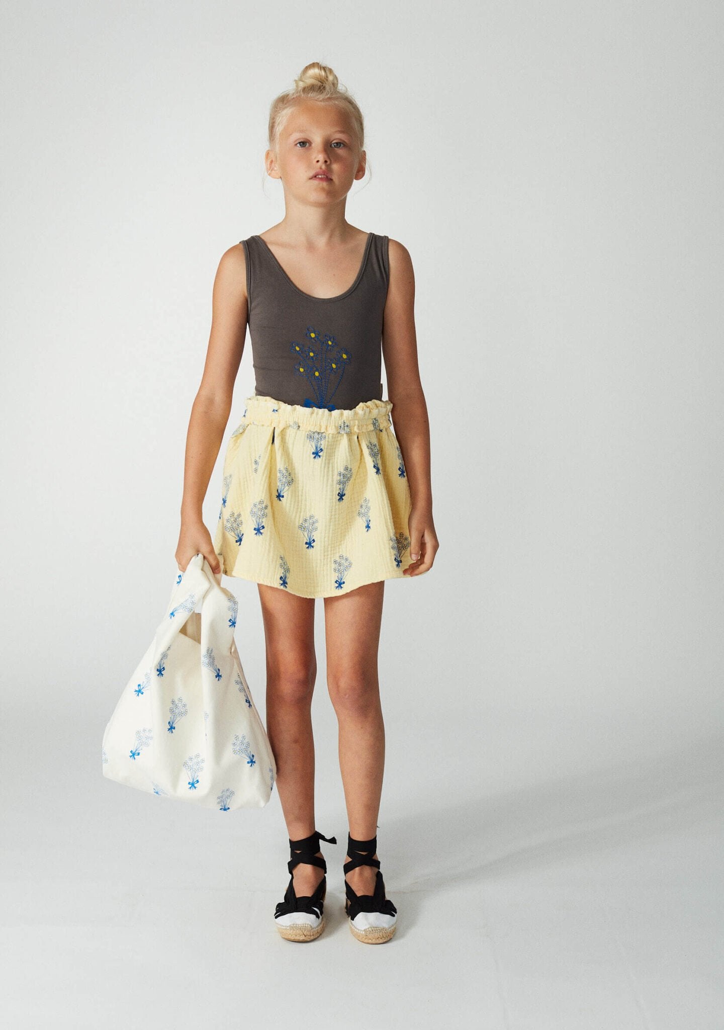 52A.WH25063 # Παιδικό Κορμάκι Bouquet Vintage Brown