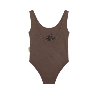 52A.WH25063 # Παιδικό Κορμάκι Bouquet Vintage Brown