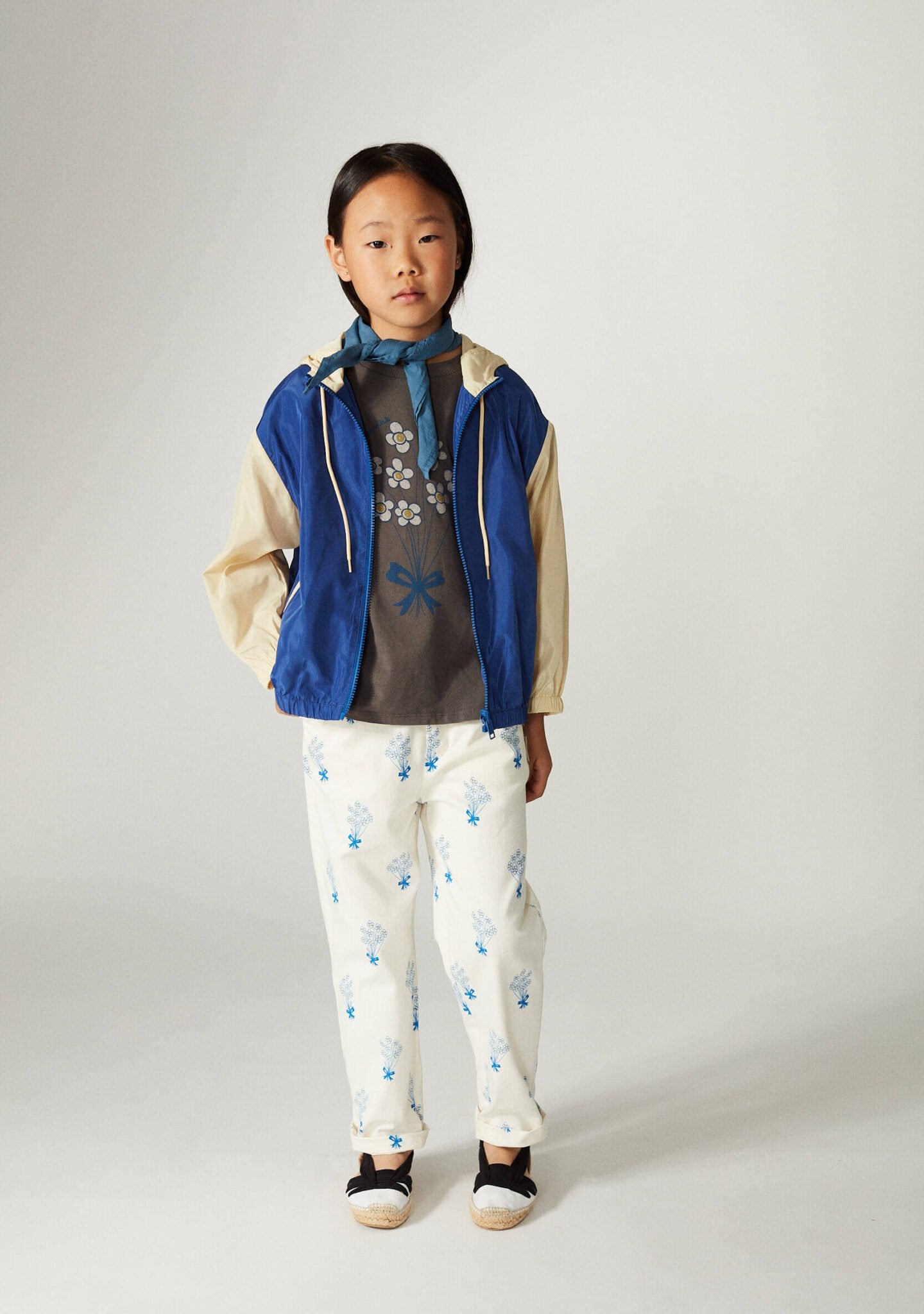 52A.WH25092 # Παιδικό Παντελόνι Chino Bouquet