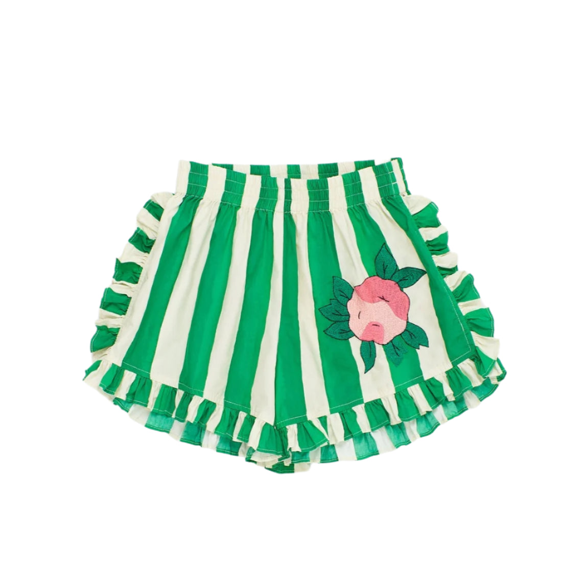 52A.25100067 # Παιδικό Σορτς Flowers Stripes