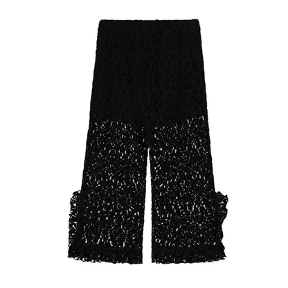 52B.25200065-1 #  Παιδικό Παντελόνι με Δαντέλα Chenille