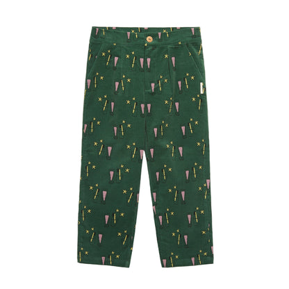 52B.25588-EMERALD # Παιδικό Κοτλέ Παντελόνι Magic Toothbrush