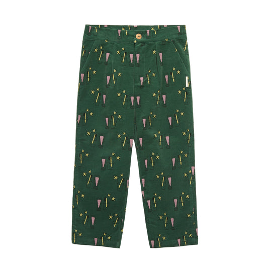 52B.25588-EMERALD # Παιδικό Κοτλέ Παντελόνι Magic Toothbrush