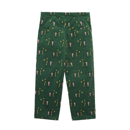 52B.25588-EMERALD # Παιδικό Κοτλέ Παντελόνι Magic Toothbrush