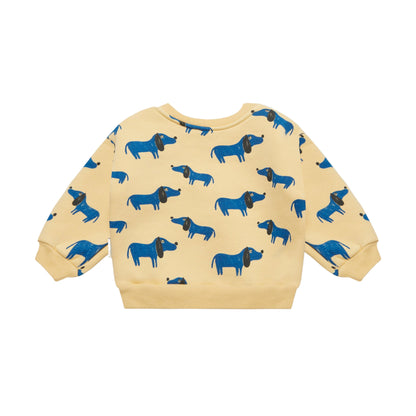 52B.25613_1014 # Βρεφική Μπλούζα Φούτερ Blue Dog