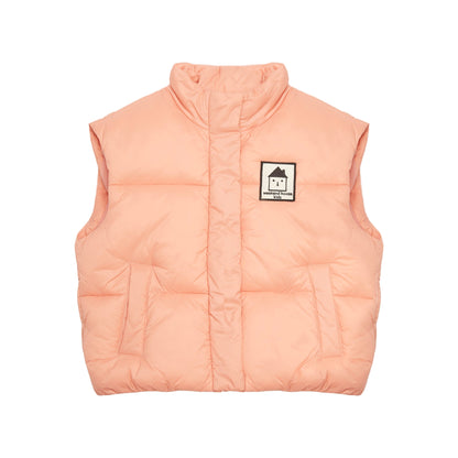 52B.25638_1002 # Παιδικό Αμάνικο Μπουφάν Pink