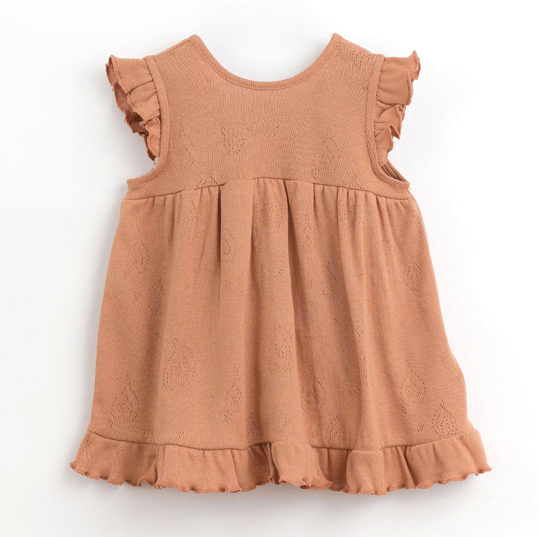 Βρεφικό Φόρεμα Ajour Brick