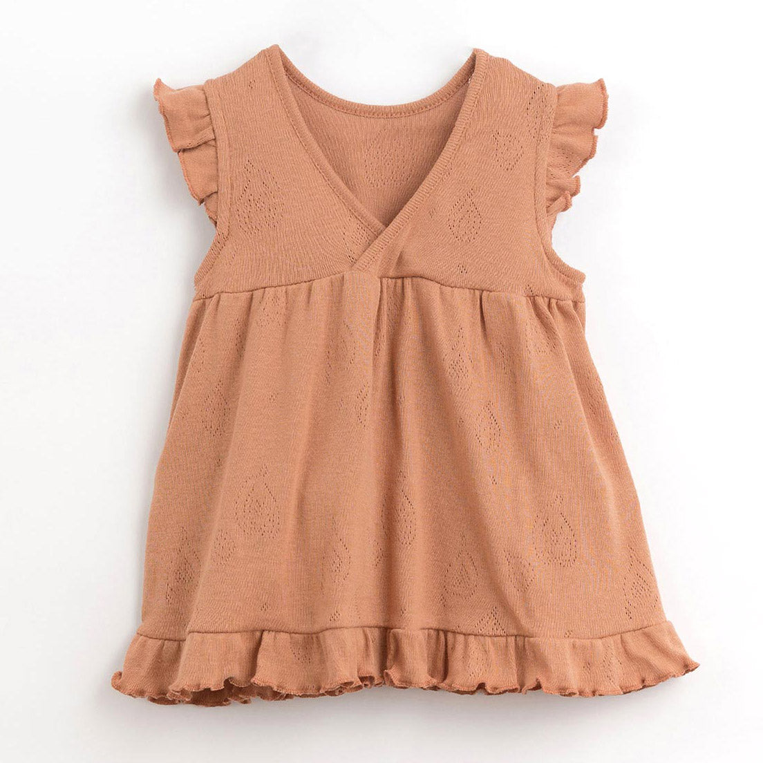Βρεφικό Φόρεμα Ajour Brick