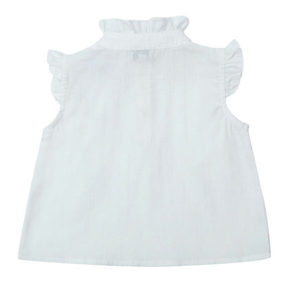 Βρεφική Κοντομάνικη Μπλούζα Teffi Off White