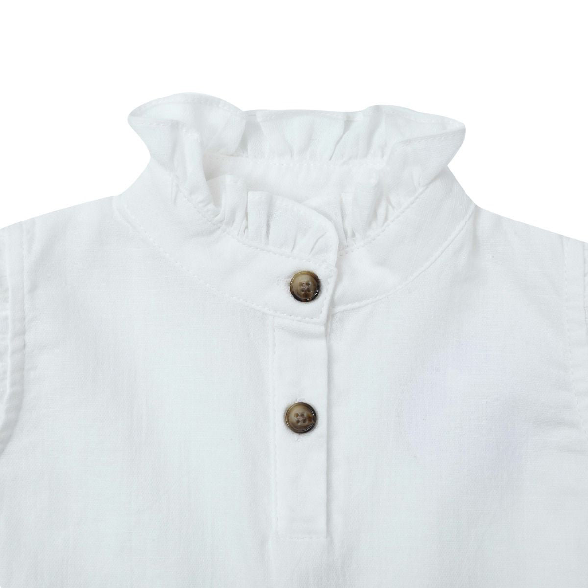 Βρεφική Κοντομάνικη Μπλούζα Teffi Off White