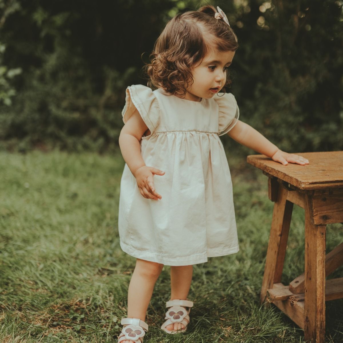 Βρεφικό Φόρεμα Valerie Bright Almond