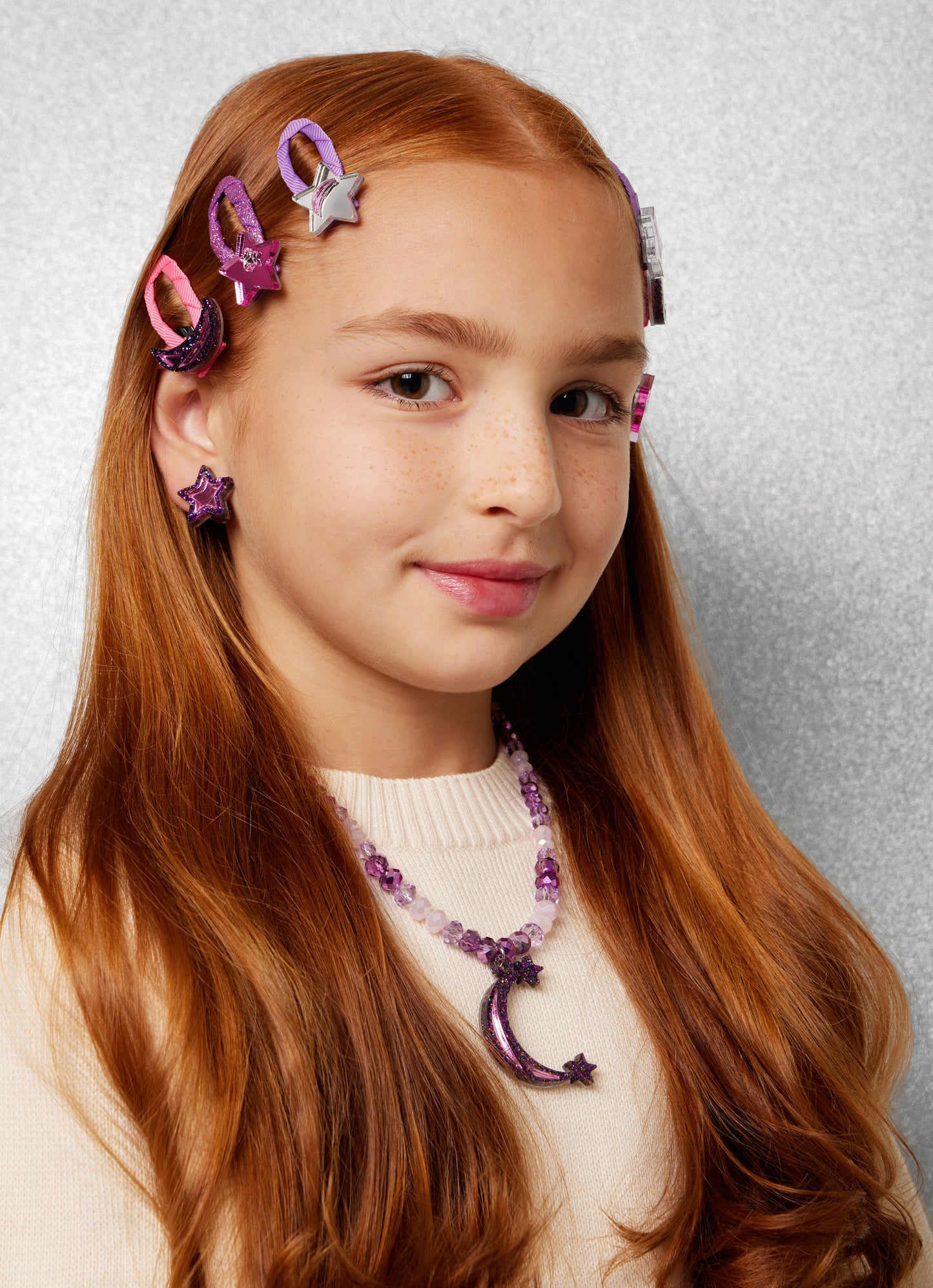 99.HAIRCLIPMOON # Παιδικά Κλιπς για τα Μαλλιά Moon