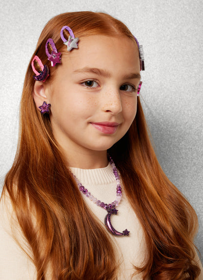 99.HAIRCLIPMOON # Παιδικά Κλιπς για τα Μαλλιά Moon