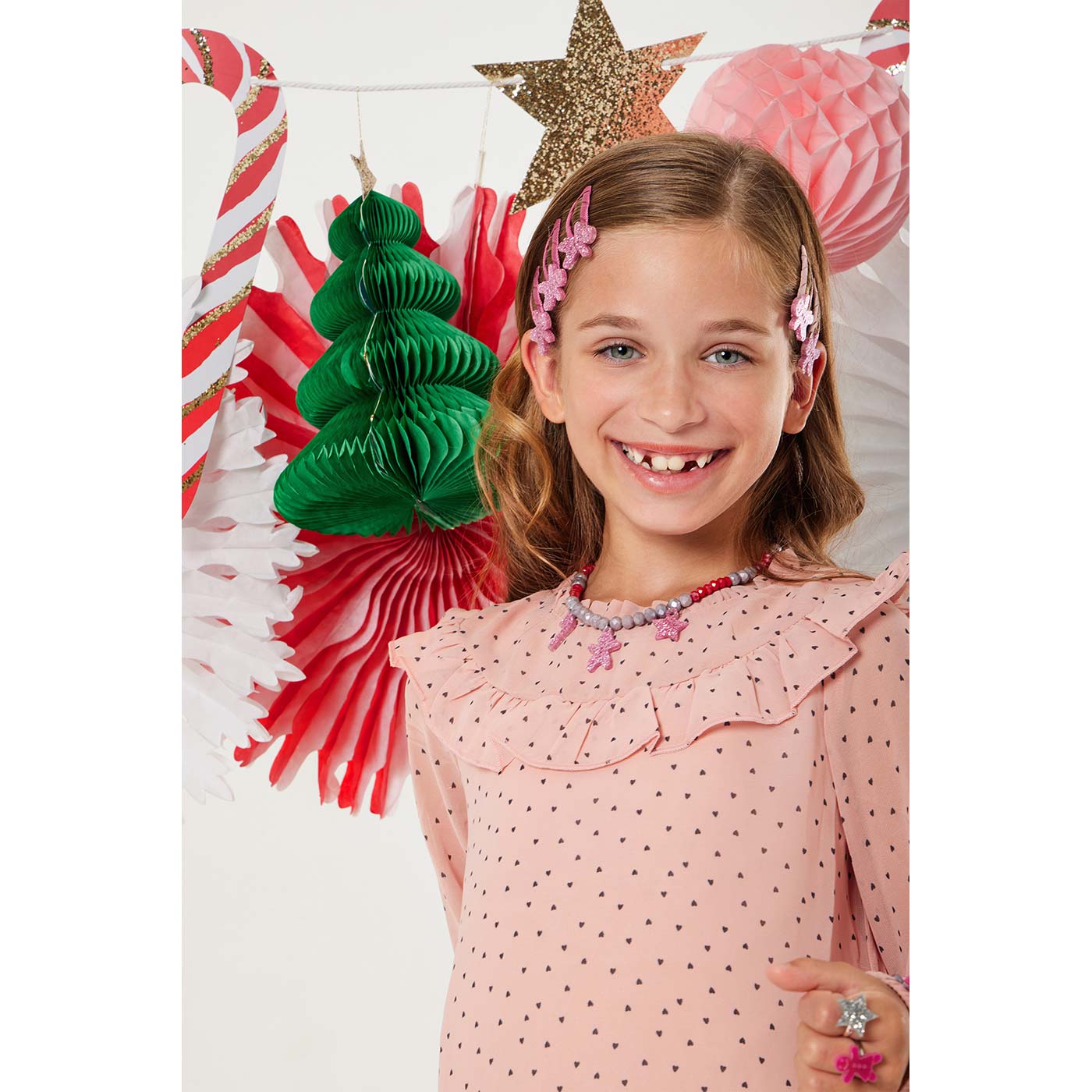 Παιδικά Κλιπς Μαλλιών Christmas Candy