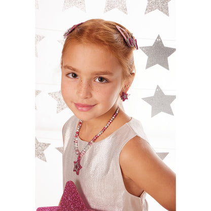 Kids Earrings Clip on Xmas Ball