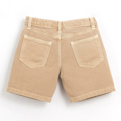 Παιδικό Τζιν Σορτς Natural