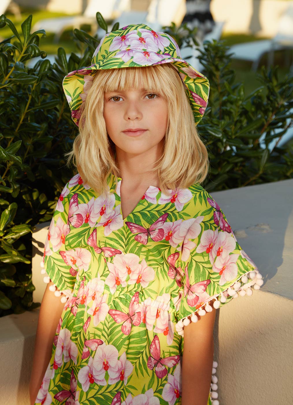 Παιδικό Καφτάνι Orchids