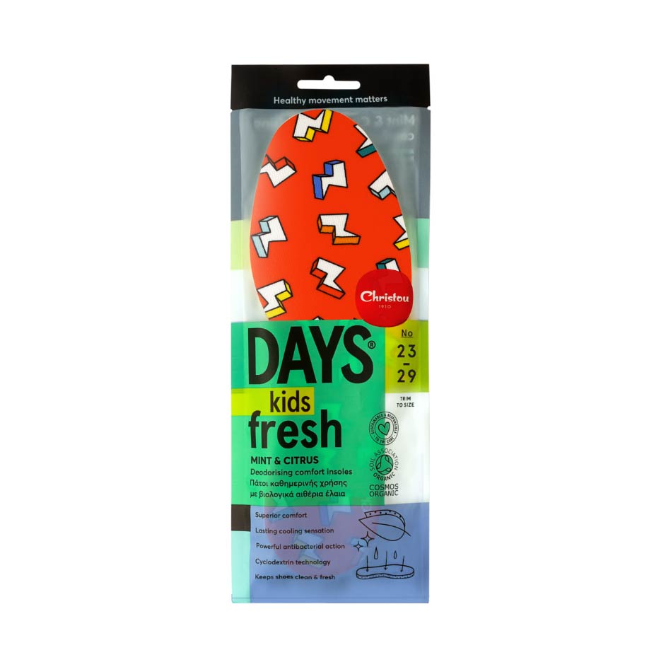 Αρωματικοί Πάτοι Παπουτσιών DAYS Fresh Thunder Red