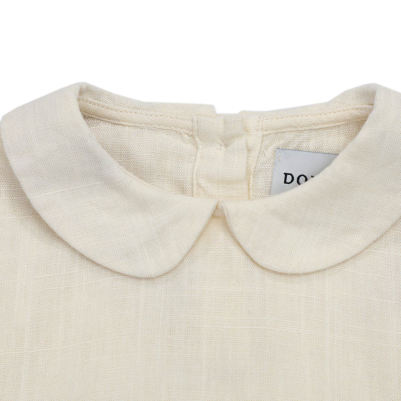 Βρεφική Μπλούζα με Γιακά Ava Antique White