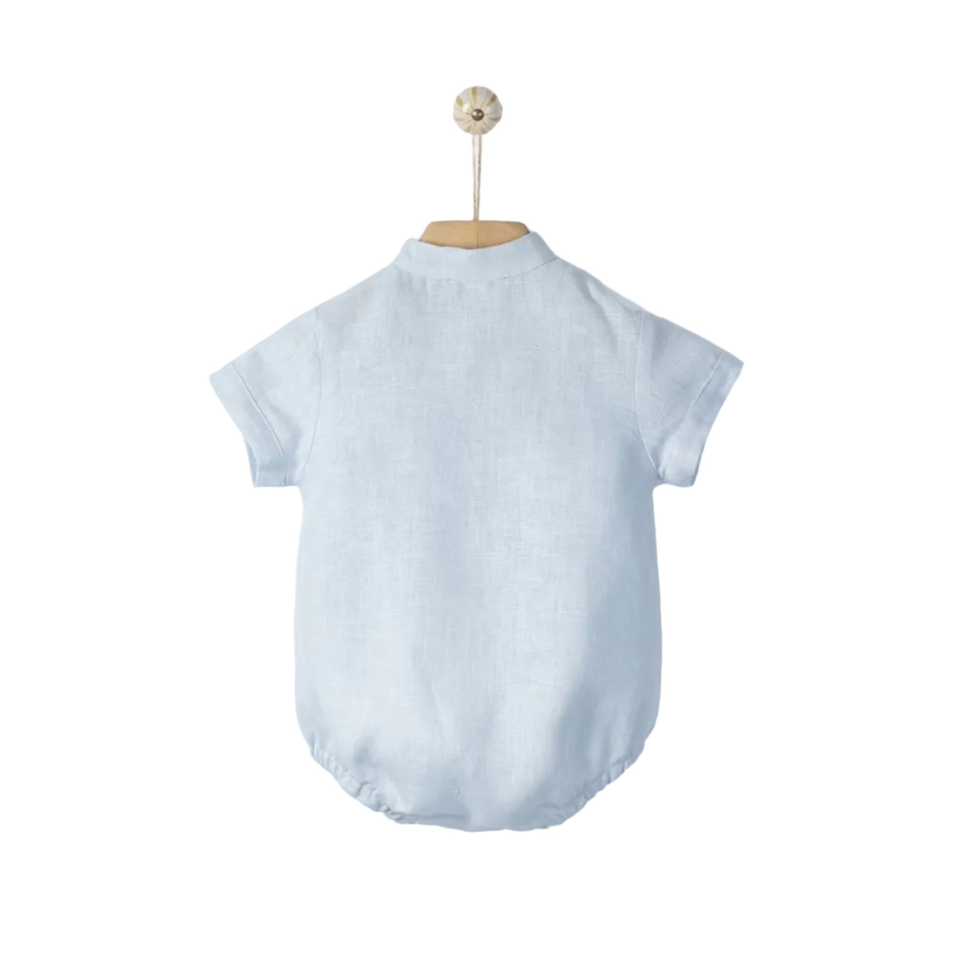 62A.40311151125 # Βρεφικό Λινό Φορμάκι Hermes Aether Blue