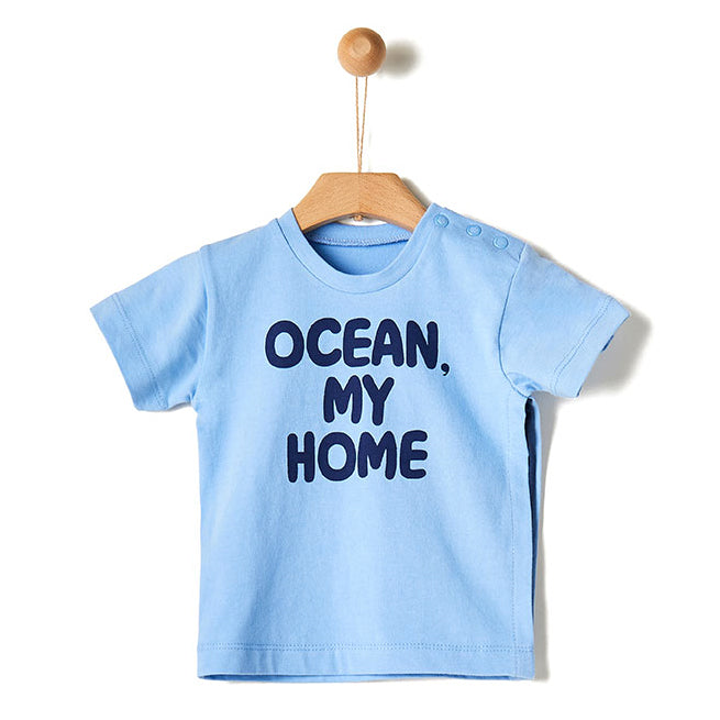 Βρεφική Μπλούζα T-Shirt Ocean My Home