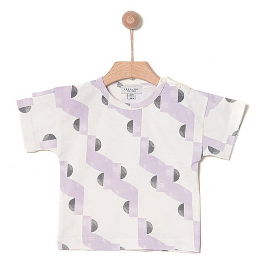 Βρεφική Μπλούζα T-Shirt Lilac Tiles