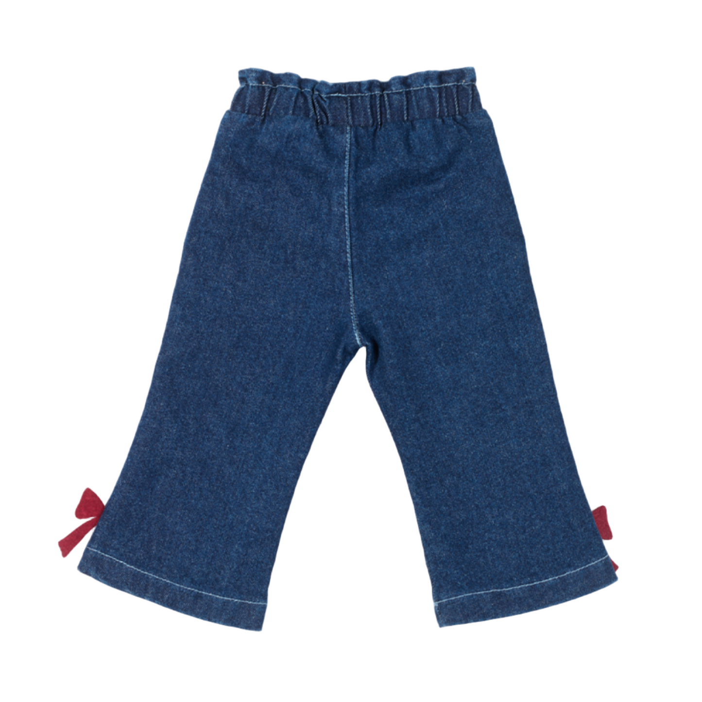 52B.41210101001 # Βρεφικό Τζιν Καμπάνα με Φιόγκους